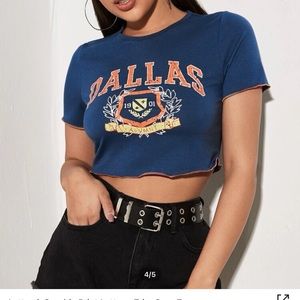 dalla crop top